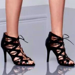 Prabal Gurung Target Black Heels Sz 9